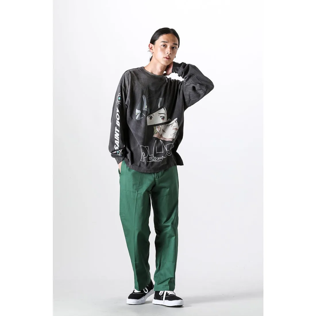 SAINT M × × × × × × Customized co-branded model with correct main mark and wash mark